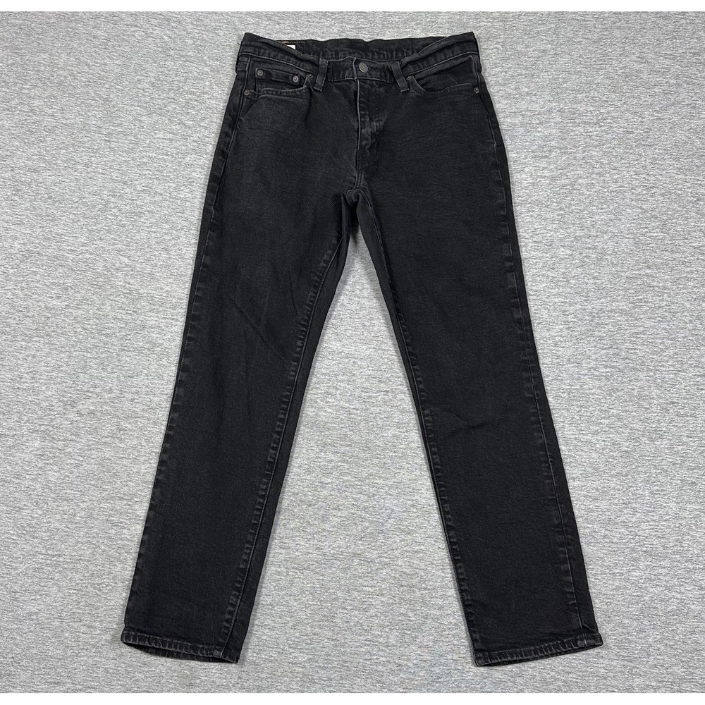 Levi's 541 Jeans Mens Size 30x30 Black Denim Premium Athletic Taper Stretch
